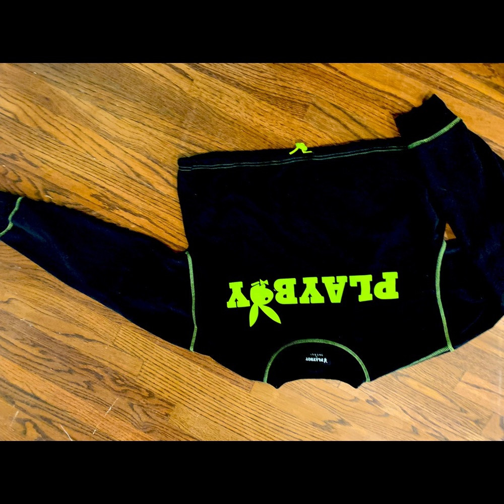 Playboy crop sweatshirt